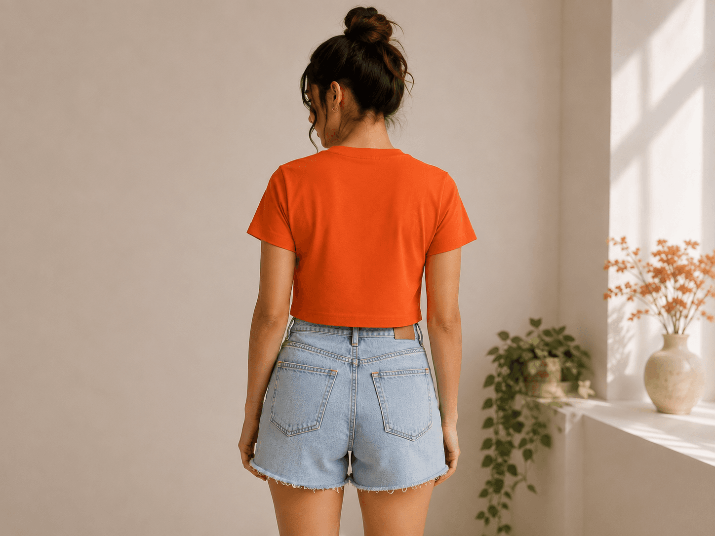 Graphic Crop Top